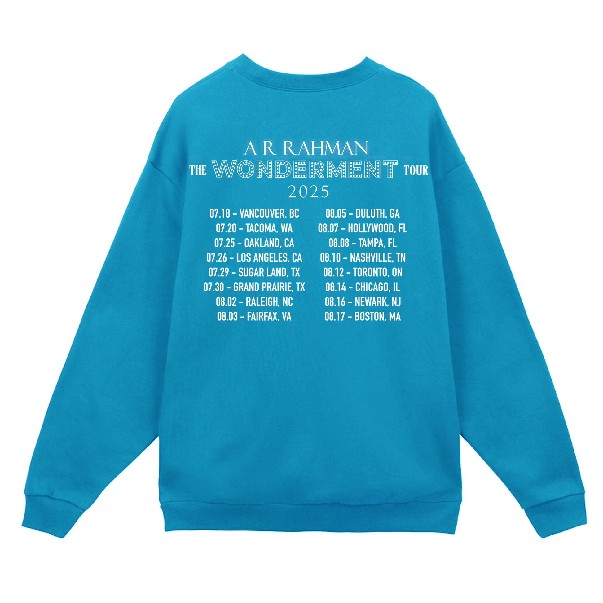 The Wonderment Tour Portrait Crewneck