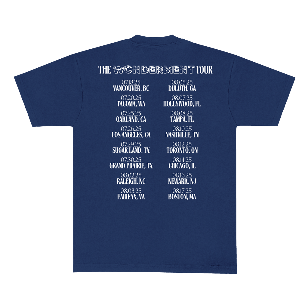 The Wonderment Tour Portrait Tee